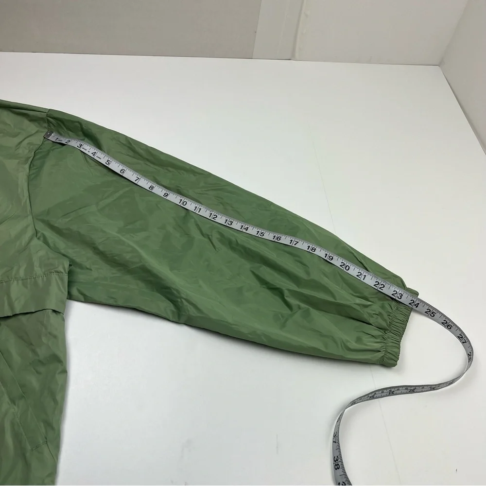 Bala Green Windbreaker Lightweight Jacket Half-Zip Anorak Womens Size L / XL NEW